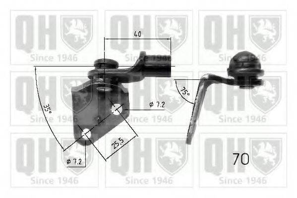 QUINTON HAZELL QTS840202 Газова пружина, кришка багажника