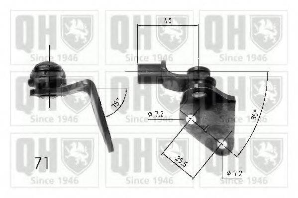 QUINTON HAZELL QTS840292 Газова пружина, кришка багажника