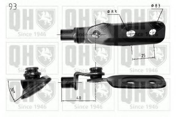 QUINTON HAZELL QTS840228 Газова пружина, кришка багажника