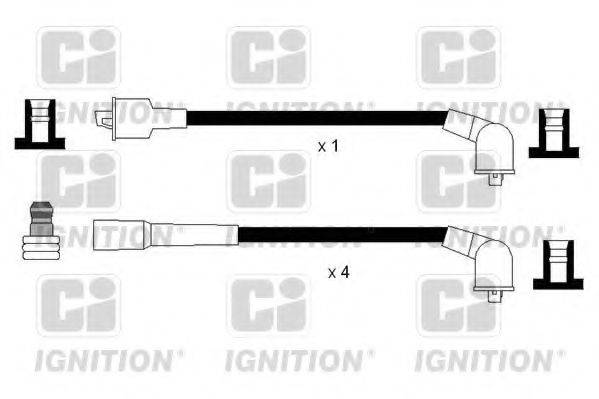 QUINTON HAZELL XC1144 Комплект дротів запалювання