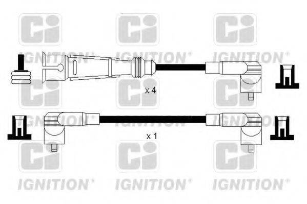 QUINTON HAZELL XC1199 Комплект дротів запалювання