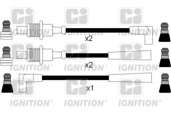 QUINTON HAZELL XC121 Комплект дротів запалювання