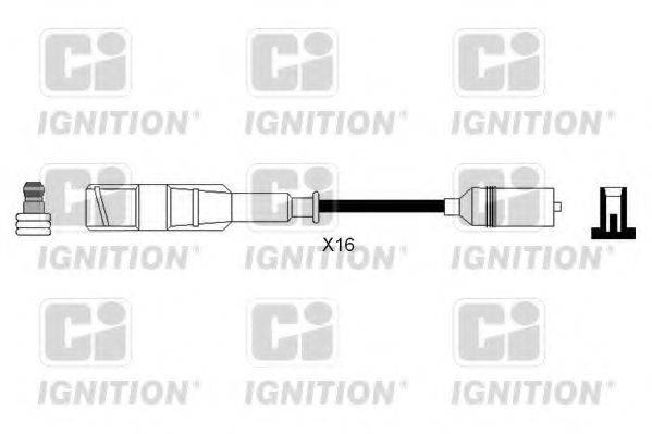 QUINTON HAZELL XC1225 Комплект дротів запалювання