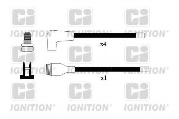 QUINTON HAZELL XC227 Комплект дротів запалювання