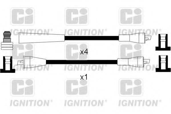 QUINTON HAZELL XC411 Комплект дротів запалювання