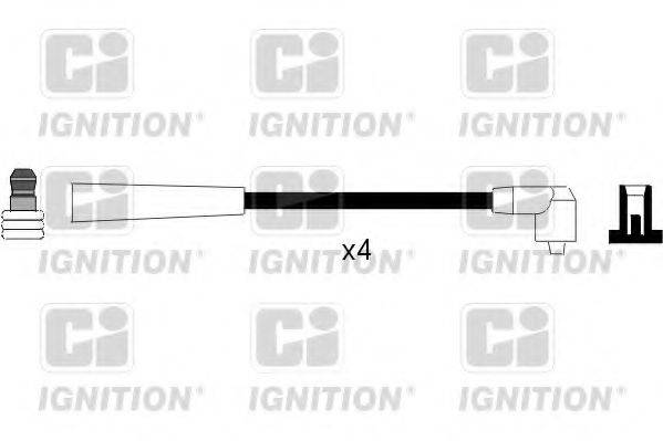 QUINTON HAZELL XC555 Комплект дротів запалювання