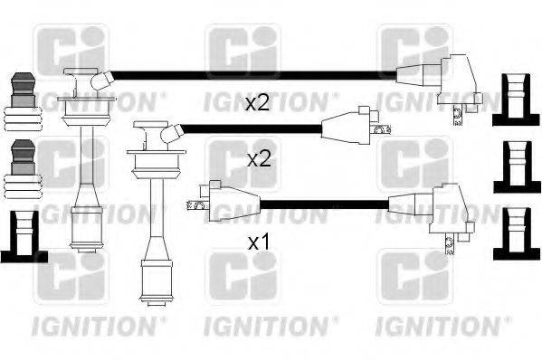 QUINTON HAZELL XC625 Комплект дротів запалювання