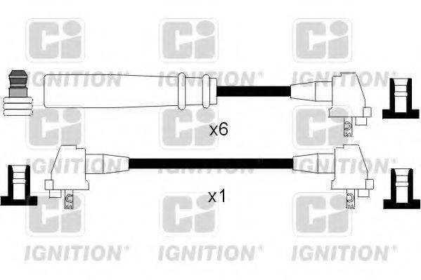 QUINTON HAZELL XC639 Комплект дротів запалювання