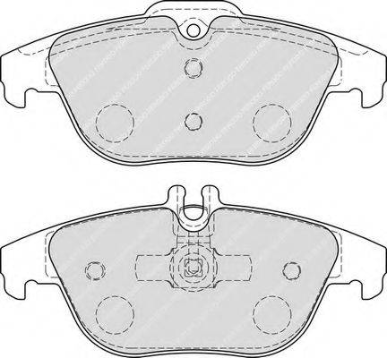 FERODO FDB1980 Комплект гальмівних колодок, дискове гальмо