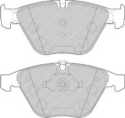 FERODO FDB4191 Комплект гальмівних колодок, дискове гальмо