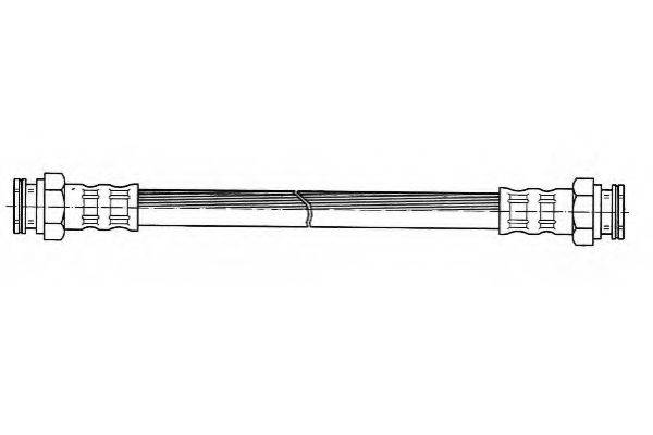 FERODO FHY2125 Гальмівний шланг