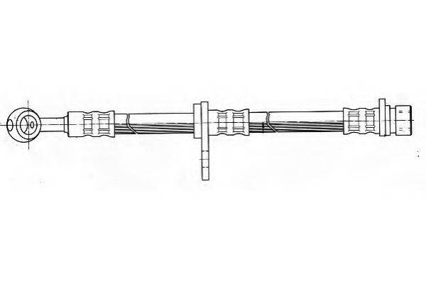 FERODO FHY2157 Гальмівний шланг