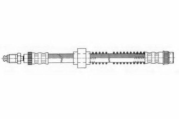 FERODO FHY2174 Гальмівний шланг