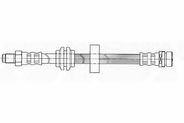 FERODO FHY2226 Гальмівний шланг