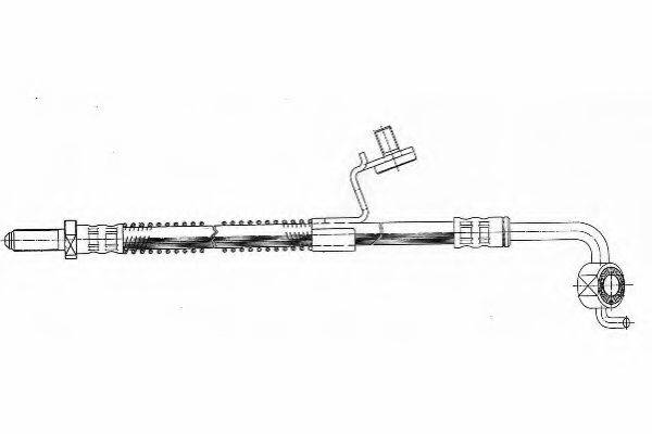 FERODO FHY2274 Гальмівний шланг