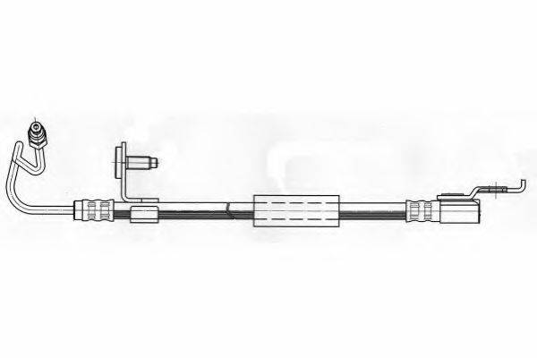 FERODO FHY2276 Гальмівний шланг