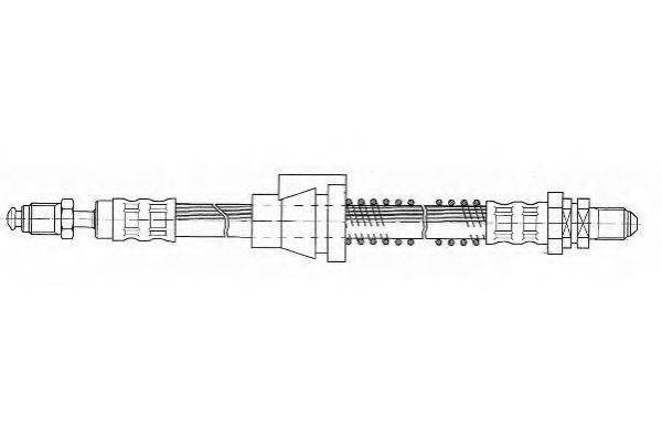 FERODO FHY2288 Гальмівний шланг