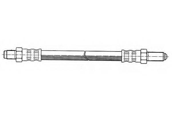 FERODO FHY2349 Гальмівний шланг