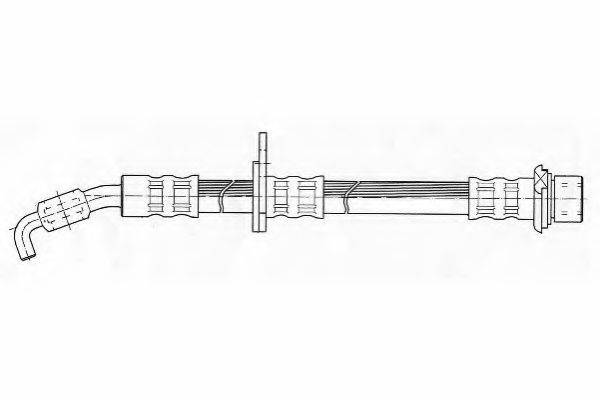 FERODO FHY2435 Гальмівний шланг