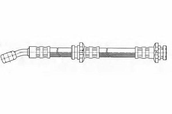 FERODO FHY2436 Гальмівний шланг