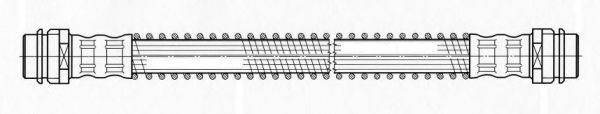 FERODO FHY2604 Гальмівний шланг