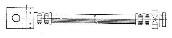 FERODO FHY2971 Гальмівний шланг