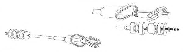 FERODO FCC422809 Трос, управління зчепленням