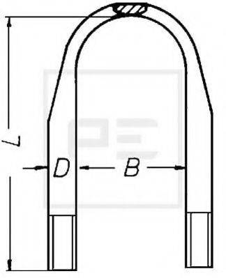 PE AUTOMOTIVE 01521200A Драбина ресори