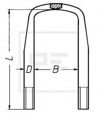 PE AUTOMOTIVE 01509300A Драбина ресори