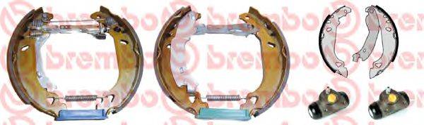 BREMBO K23024 Комплект гальмівних колодок