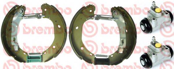 BREMBO K23057 Комплект гальмівних колодок