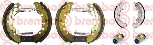 BREMBO K23062 Комплект гальмівних колодок