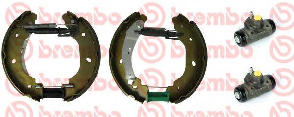 BREMBO K24068 Комплект гальмівних колодок