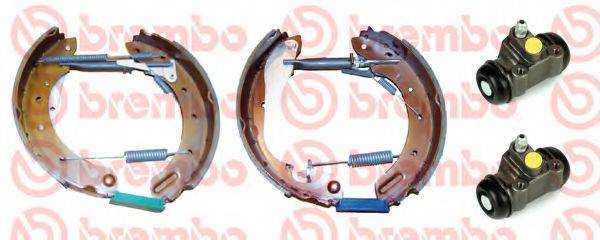 BREMBO K56013 Комплект гальмівних колодок