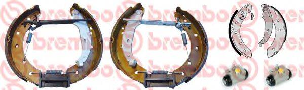 BREMBO K61072 Комплект гальмівних колодок