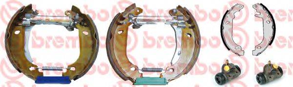 BREMBO K68034 Комплект гальмівних колодок