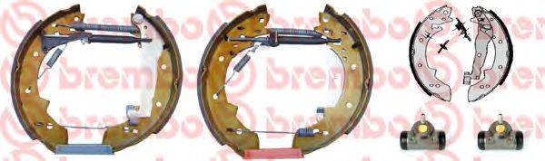 BREMBO K68053 Комплект гальмівних колодок