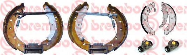 BREMBO K68065 Комплект гальмівних колодок