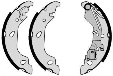 BREMBO S23521 Комплект гальмівних колодок