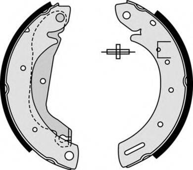 BREMBO S23577 Комплект гальмівних колодок