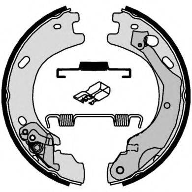 BREMBO S44510 Комплект гальмівних колодок, стоянкова гальмівна система