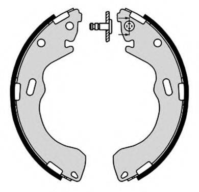 BREMBO S49521 Комплект гальмівних колодок