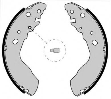 BREMBO S79522 Комплект гальмівних колодок