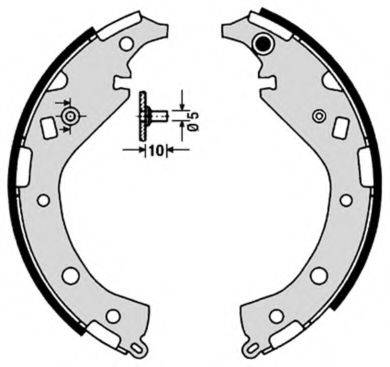 BREMBO S83549 Комплект гальмівних колодок