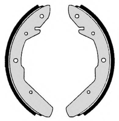 BREMBO S85530 Комплект гальмівних колодок