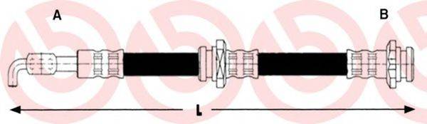 BREMBO T59075 Гальмівний шланг