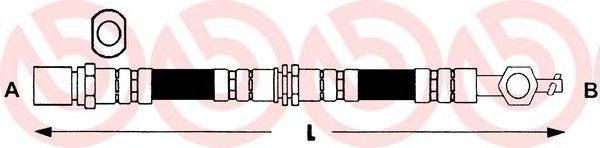 BREMBO T83037 Гальмівний шланг