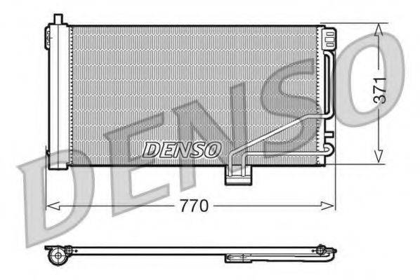 DENSO DCN17014 Конденсатор, кондиціонер