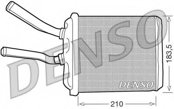 DENSO DRR01010 Теплообмінник, опалення салону