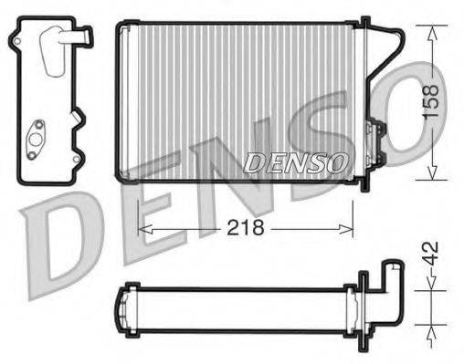 DENSO DRR09040 Теплообмінник, опалення салону